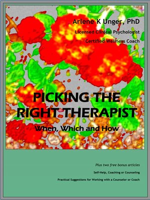 cover image of Picking the Right Therapist